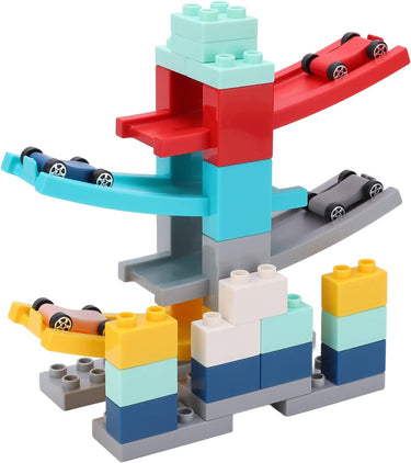 30Pcs Manual Glider Car Building Blocks